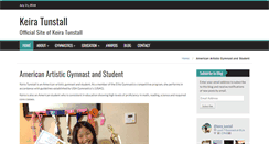 Desktop Screenshot of keiratunstall.com